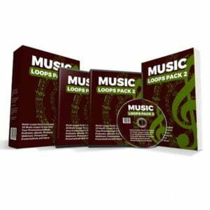 25 Royalty-Free Music Loops Pack 2 – with Resell Rights